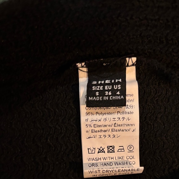 SHEIN Classic Black Pencil Skirt - Picture 2 of 5